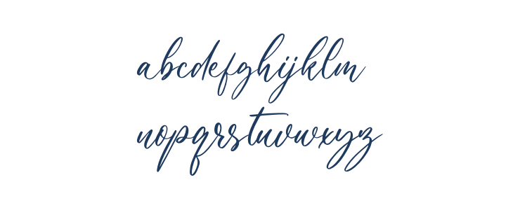 Butterline Lowercase