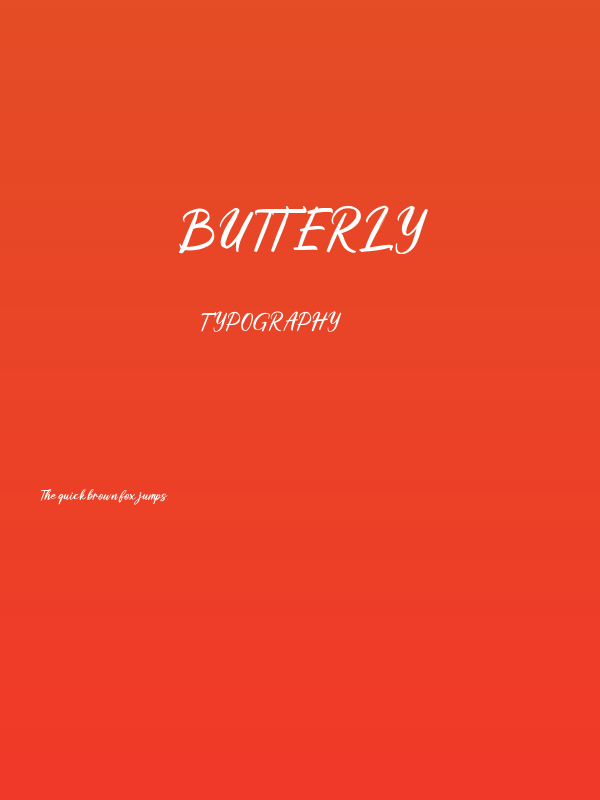 Butterly Poster
