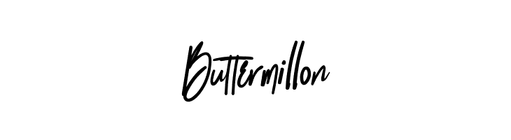 Buttermillon  नि: शुल्क फ़ॉन्ट्स डाउनलोड