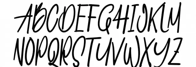 Buttermillon Font Litere mari