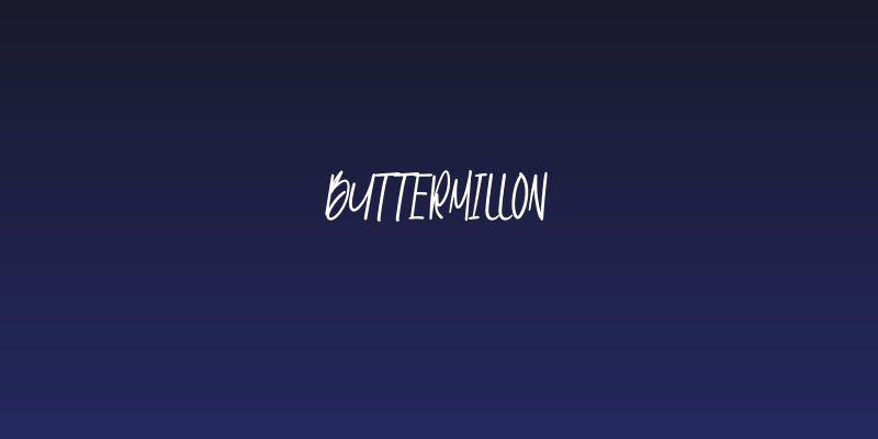 Buttermillon Social Header