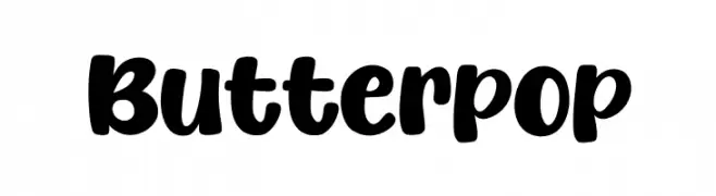 Butterpop  免费字体下载