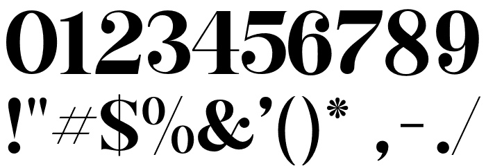 ButtershineSerif Font OTHER CHARS