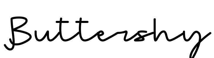 Buttershy  baixar fontes gratis
