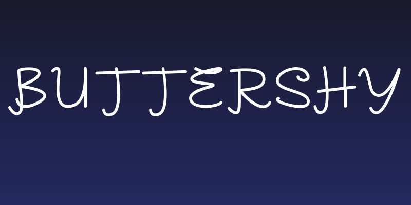 Buttershy Social Header