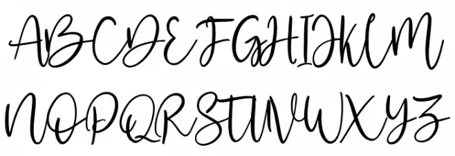 Buttersoy Free Regular Schriftart Groß