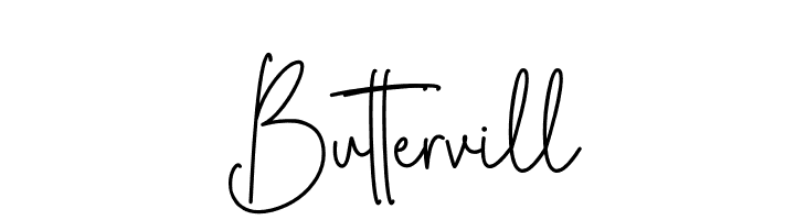Buttervill  font caratteri gratis
