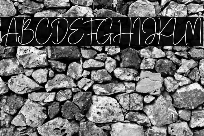 Buttervill Font examples