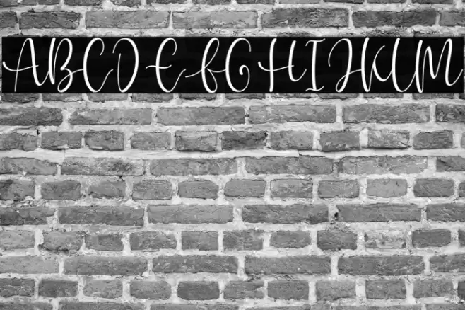 Buttey Honey Font examples