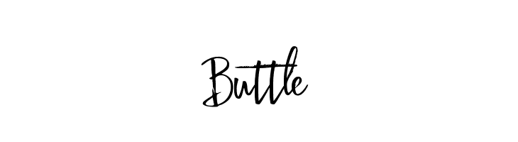Buttle  font caratteri gratis