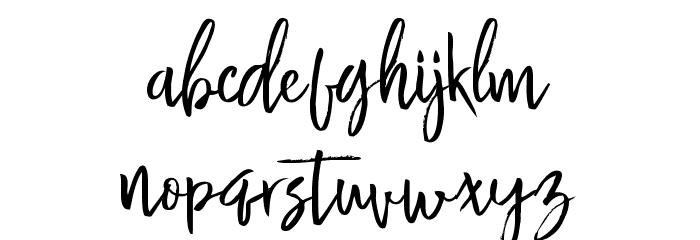 Buttle Font LOWERCASE