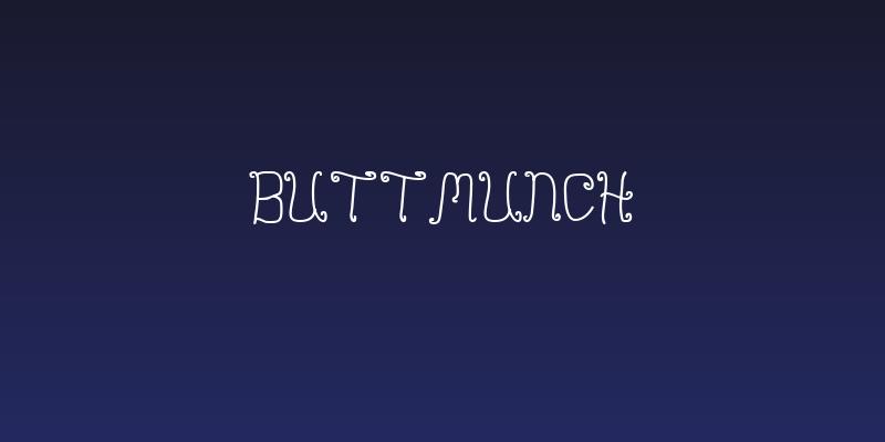 Buttmunch Social Header
