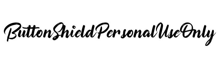 Button Shield Personal Use Only  नि: शुल्क फ़ॉन्ट्स डाउनलोड