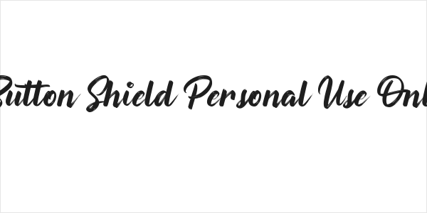 Button Shield Personal Use Only Logo