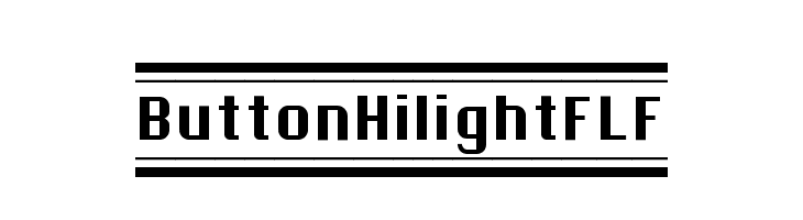 ButtonHilightFLF  免费字体下载