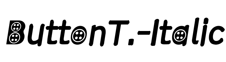 ButtonT.-Italic Caratteri