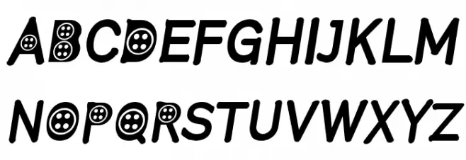 ButtonT.-Italic 字体 大写