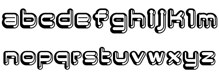 Button Font Litere mici