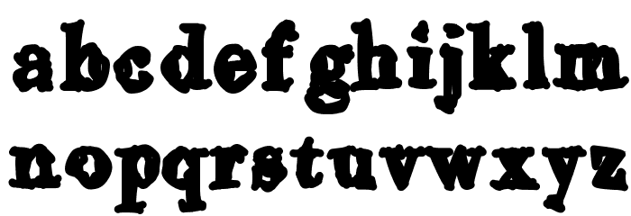 Buttoni Font LOWERCASE