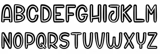 Buttons Maniac 1_PersonalUseOnly Schriftart Groß
