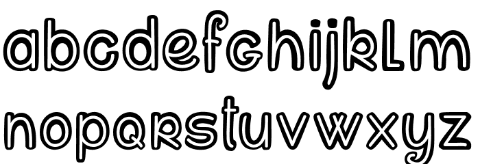 Buttons Maniac 1_PersonalUseOnly Font LOWERCASE
