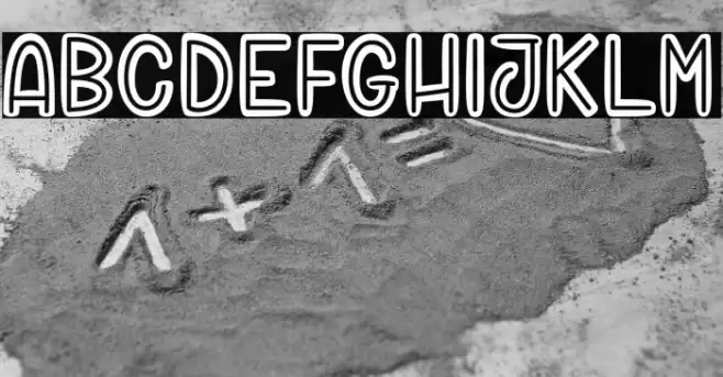 Buttons Maniac_PersonalUseOnly Font examples