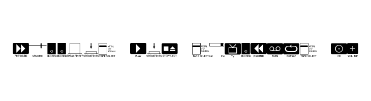 Buttons and Switches JL  baixar fontes gratis