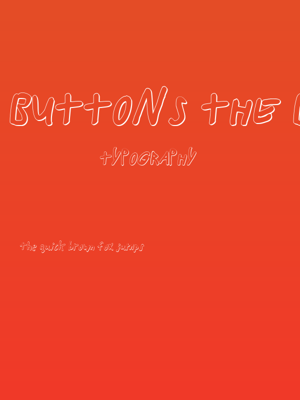 Buttons the Bear 3D Poster