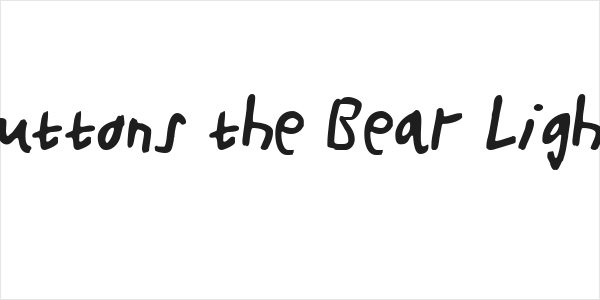 Buttons the Bear Light Logo