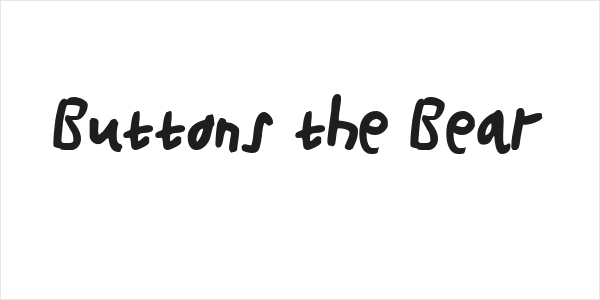 Buttons the Bear Logo