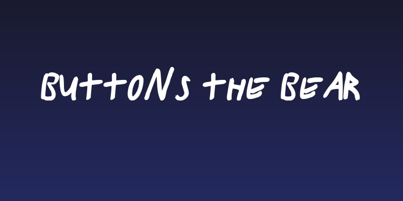 Buttons the Bear Social Header