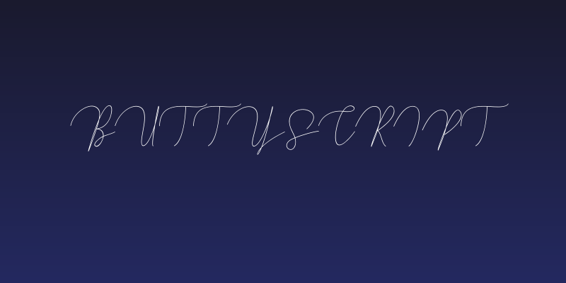 ButtyScript Social Header