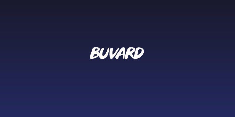 Buvard Social Header