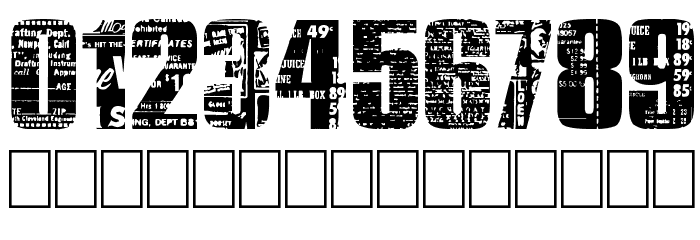 Buy More Font OTHER CHARS