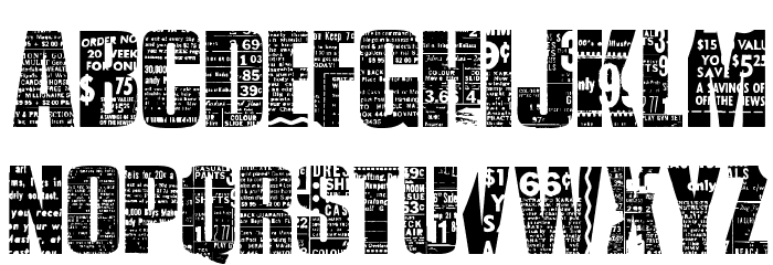 Buy More Font LOWERCASE