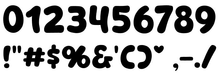 Buycat Font OTHER CHARS