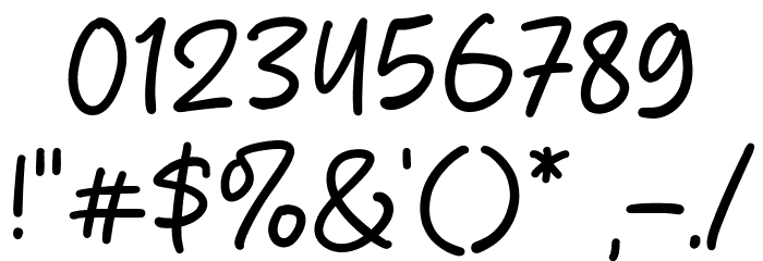 Buydog Font OTHER CHARS