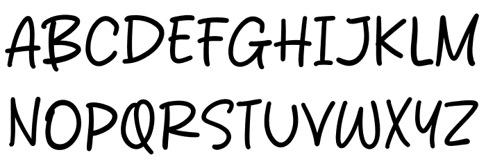 Buydog Font UPPERCASE