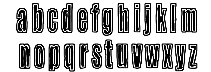 Buzz Aloha Font LOWERCASE