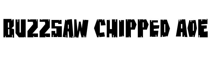 BuzzSaw Chipped AOE  Fuentes Gratis Descargar