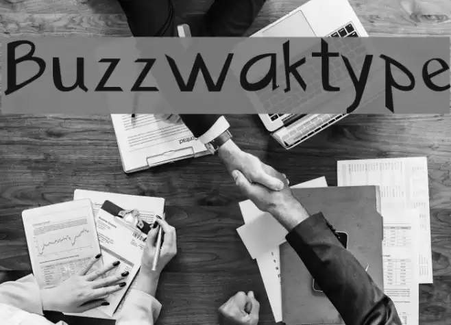 Buzzwaktype Font examples