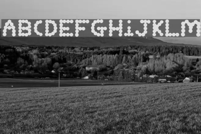 bubba フォント examples