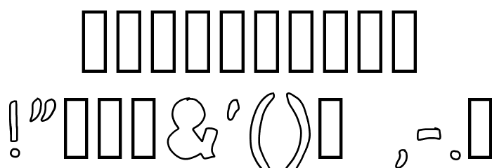 bubble mim Font OTHER CHARS