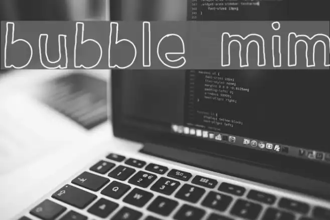bubble mim Example 1