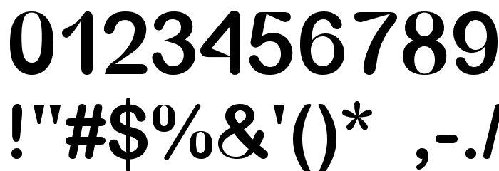 bubble sharp フォント その他の文字