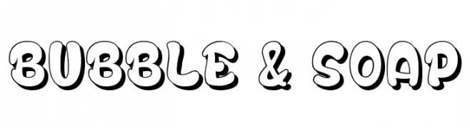 bubble & soap  Fuentes Gratis Descargar