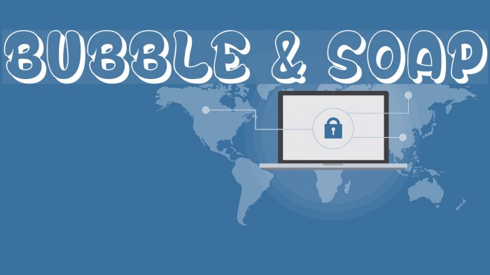 bubble & soap Font examples