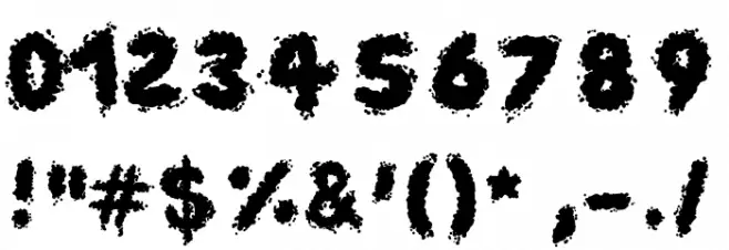 bubble trouble 01 Шрифта ДРУГИЕ символов