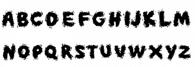 bubble trouble 01 Шрифта ВЕРХНИЙ