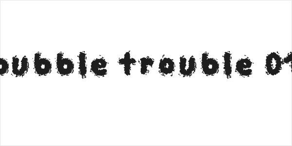 bubble trouble 01 Logo